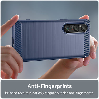 Futrola za Honor Magic6 Lite, Techsuit, Karbon, Plava