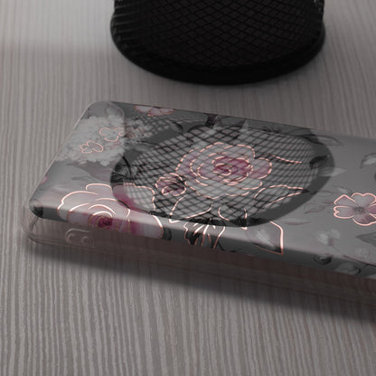 Maska za Honor Magic6 Lite, Techsuit, Marble, Siva