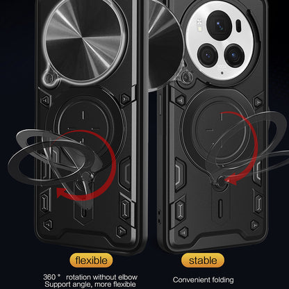 Maska za Honor Magic6 Pro, Techsuit, CamGuard Pro, Crna