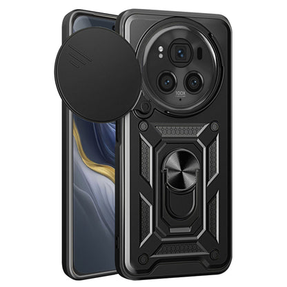 Maska za Honor Magic6 Pro, Techsuit, CamShield, Crna