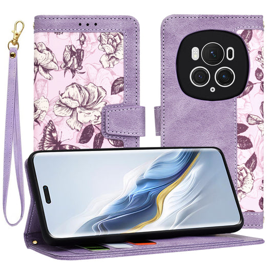 Futrola za Honor Magic6 Pro, Techsuit, FlipCraft, Ljubičasta