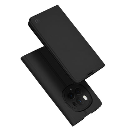 Maska za Honor Magic6 Pro, Techsuit, Magskin Book, Crna
