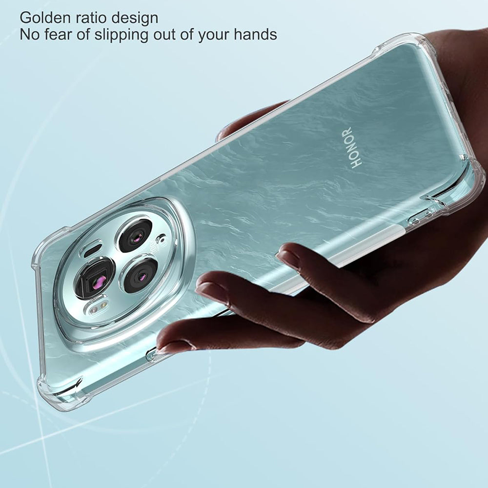 Maska za Honor Magic6 Pro, Techsuit, Shockproof Clear, Prozirna