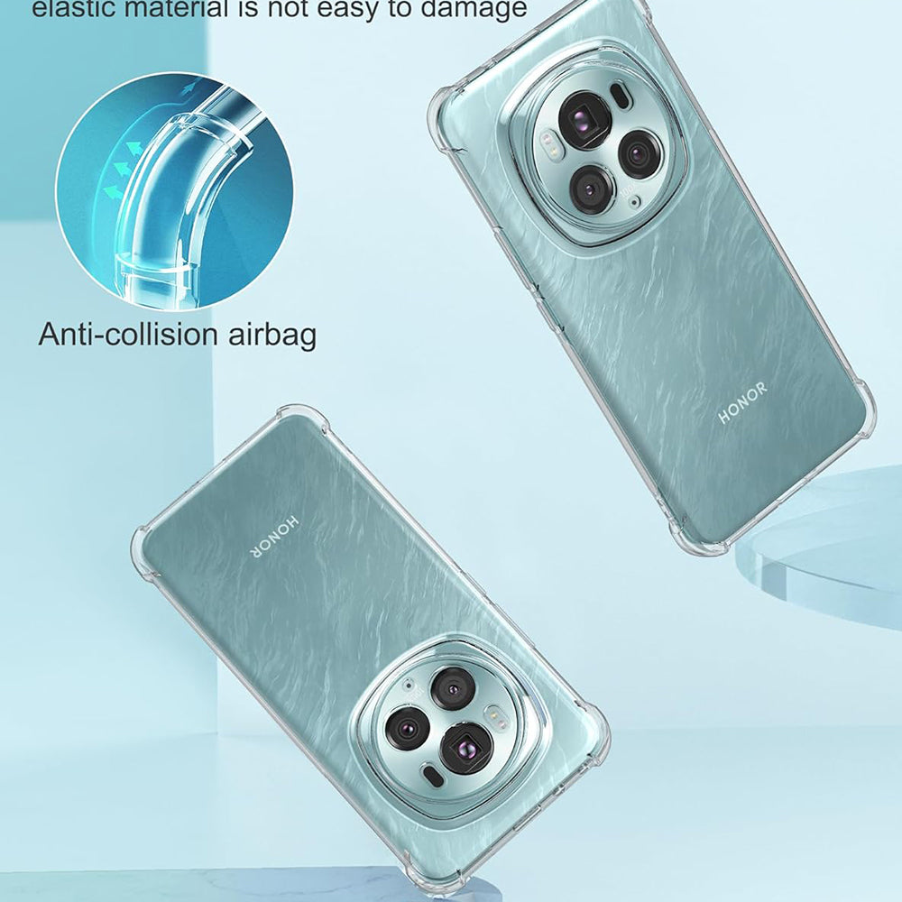 Maska za Honor Magic6 Pro, Techsuit, Shockproof Clear, Prozirna