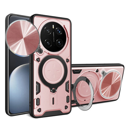 Maska za Honor Magic7 Pro, Techsuit, CamGuard Pro, Ružičasto zlatna