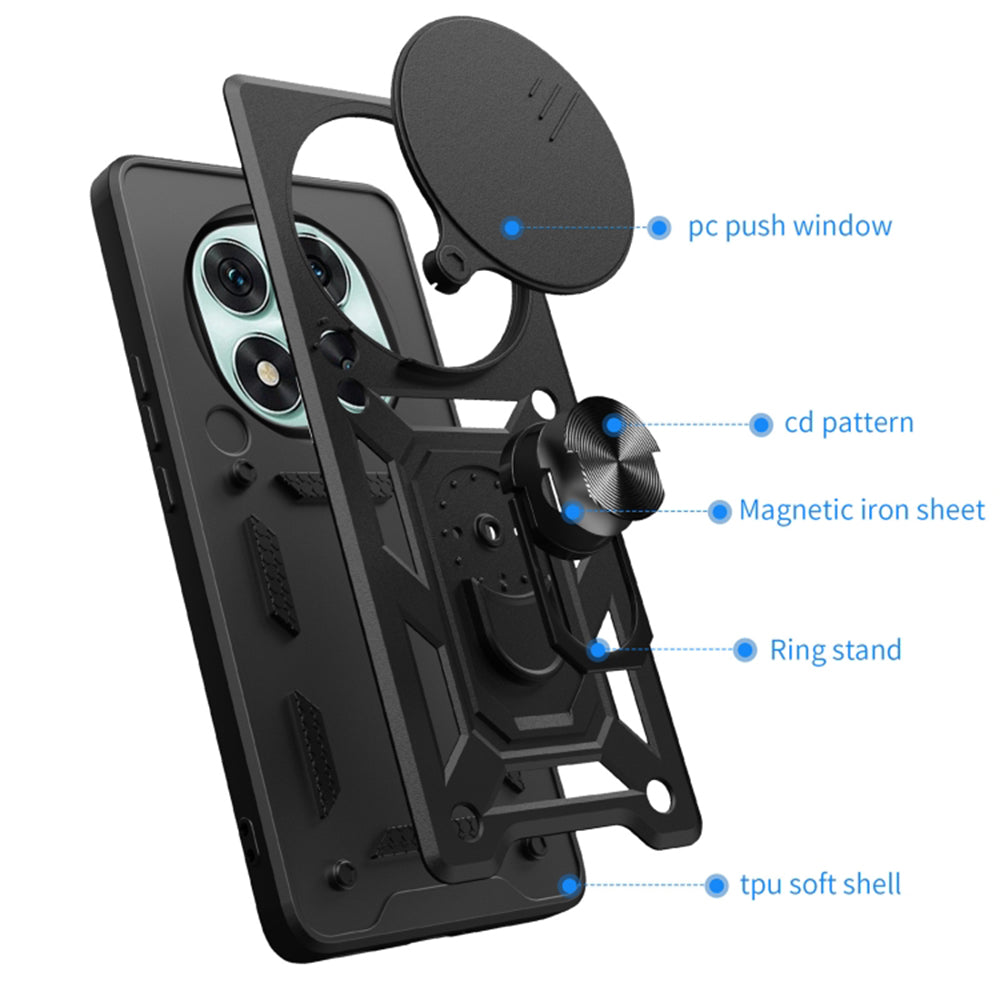 Maska za Honor Magic7 Pro, Techsuit, CamShield, Plava