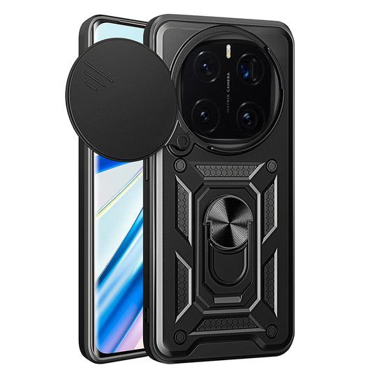 Maska za Honor Magic7 Pro, Techsuit, CamShield, Crna