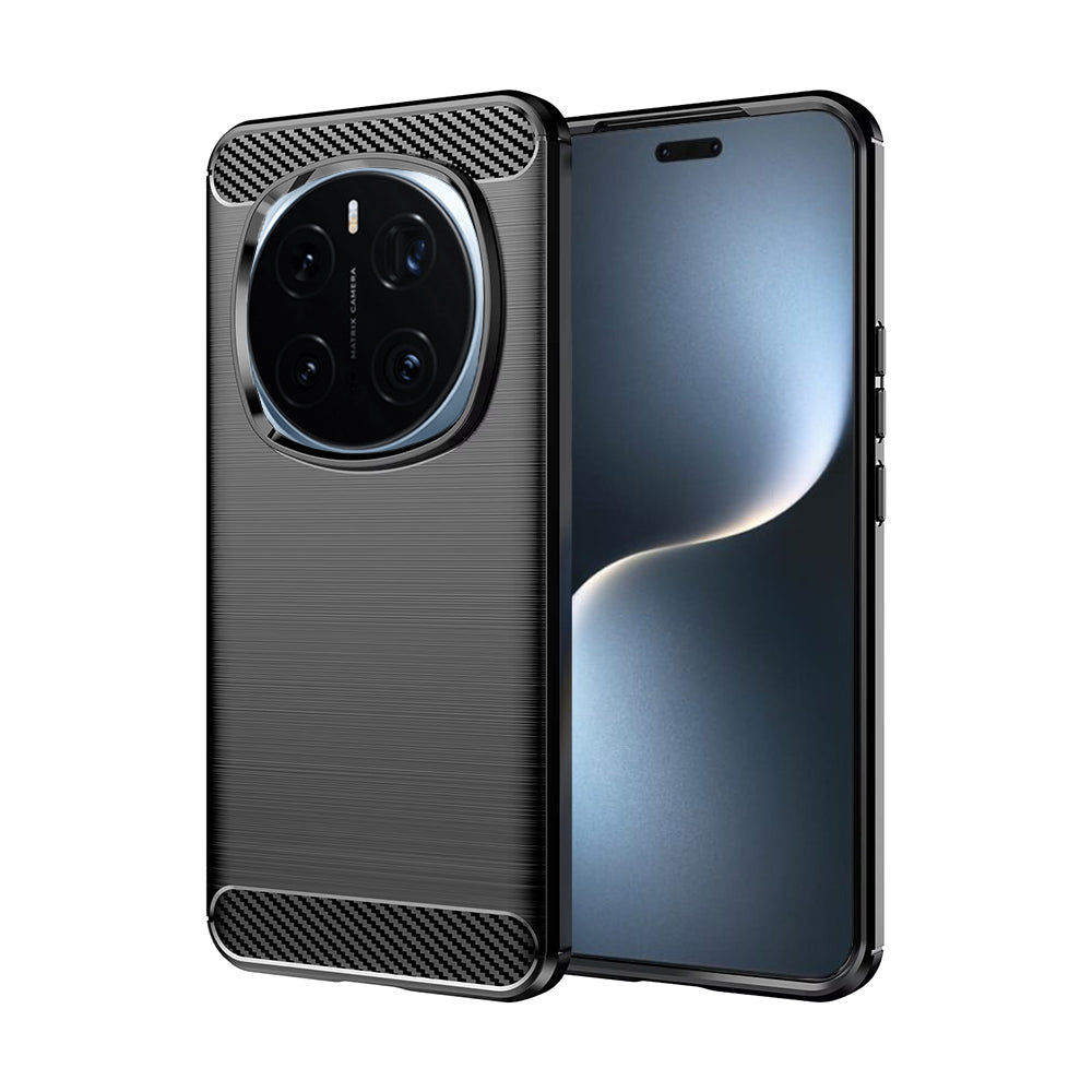 Maska za Honor Magic7 Pro, Techsuit, Karbon, Crna