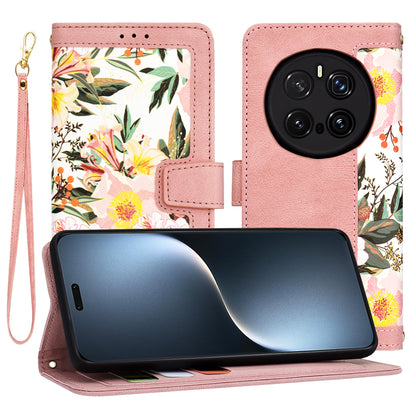 Maska za Honor Magic7 Pro, Techsuit, FlipCraft, Roza