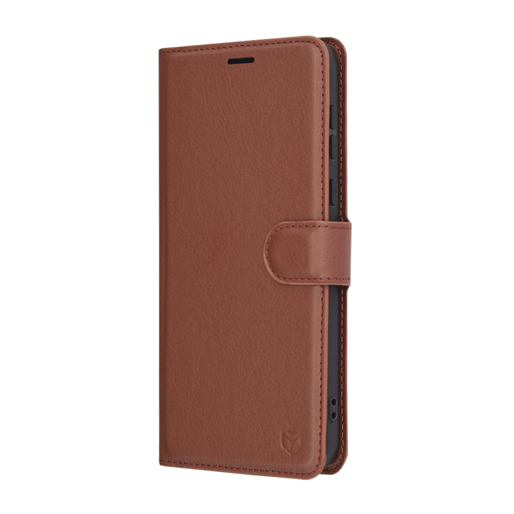 Futrola za Honor Magic7 Pro, Techsuit, Kožna Folio, Smeđa