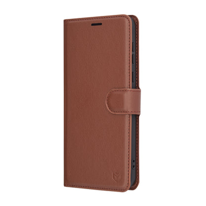 Futrola za Honor Magic7 Pro, Techsuit, Kožna Folio, Smeđa