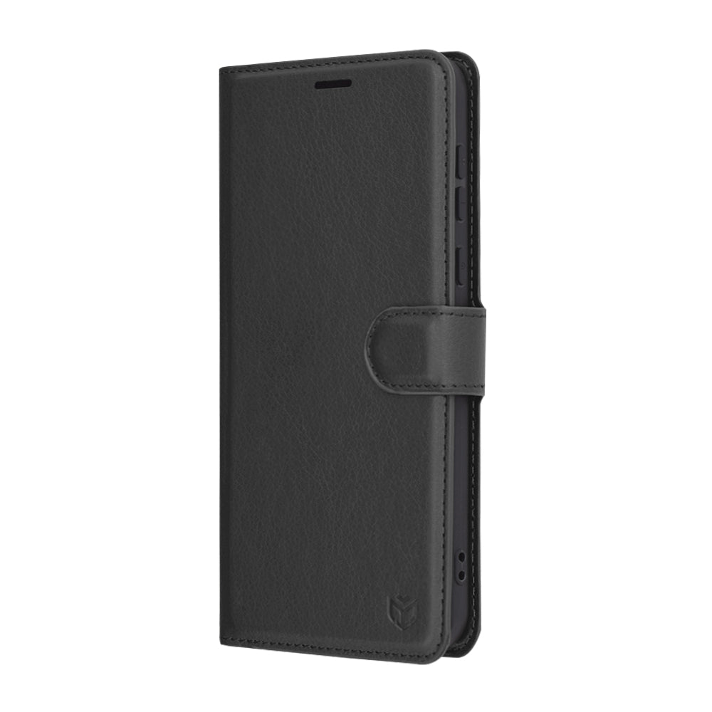 Futrola za Honor Magic7 Pro, Techsuit, Kožna Folio, Crna