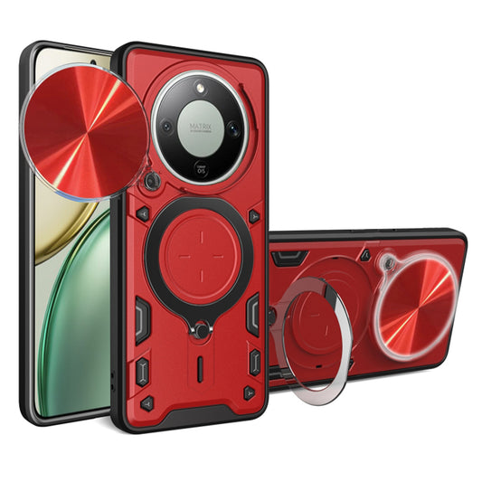 Futrola za Honor Magic8 Lite, Techsuit, CamGuard Pro, Crvena