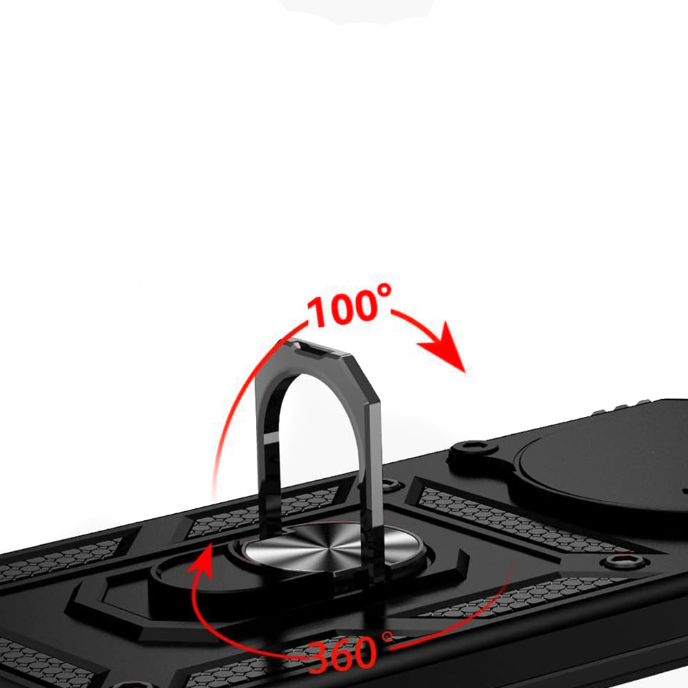 Futrola za Honor Magic8 Lite, Techsuit, CamShield, Crna