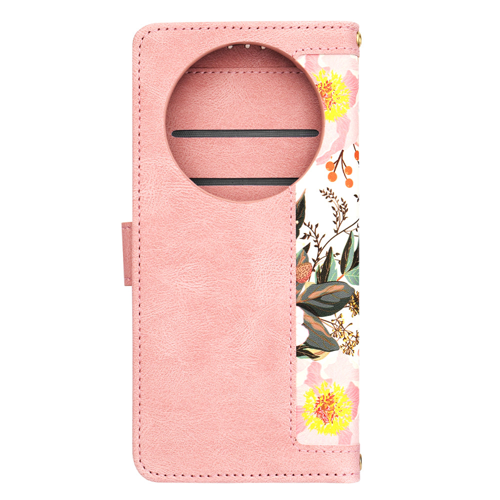 Futrola za Honor Magic8 Lite, Techsuit, FlipCraft, Roza