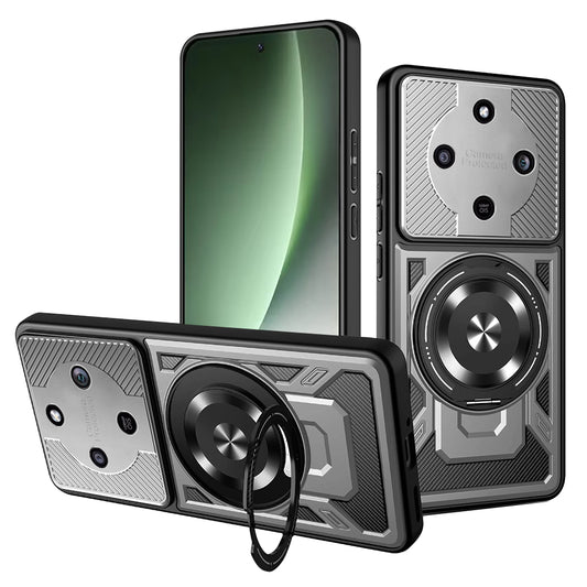 Futrola za Honor Magic8 Lite, Techsuit, RuggedCam, Siva