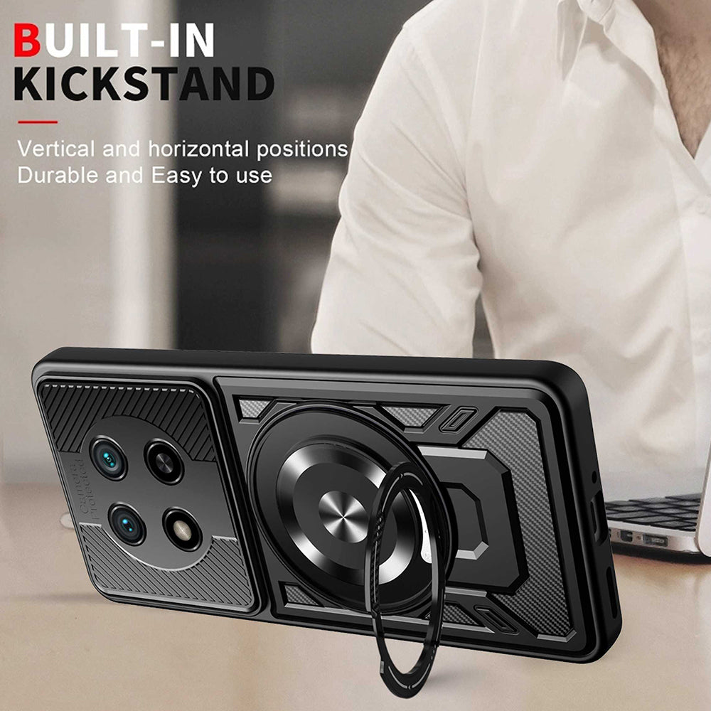 Futrola za Honor Magic8 Lite, Techsuit, RuggedCam, Siva