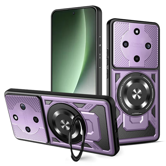 Futrola za Honor Magic8 Lite, Techsuit, RuggedCam, Ljubičasta