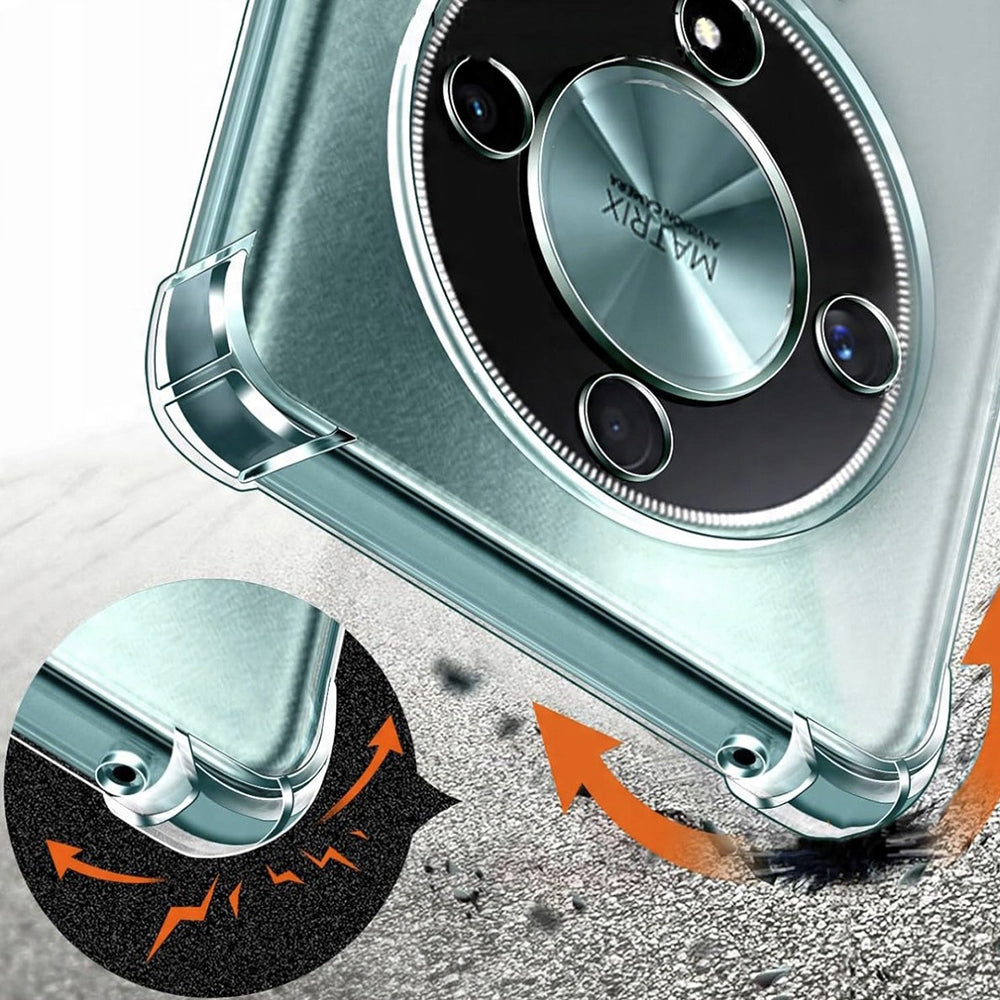 Futrola za Honor Magic8 Lite, Techsuit, Shockproof Clear, Prozirna