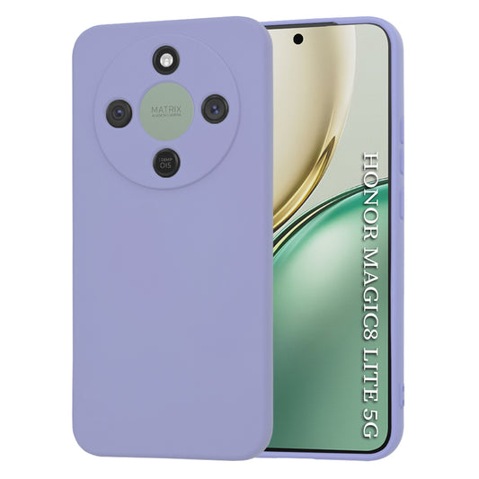 Futrola za Honor Magic8 Lite, Techsuit, SoftFlex, Svijetlo Ljubičasta