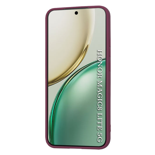 Futrola za Honor Magic8 Lite, Techsuit, SoftFlex, Višnja