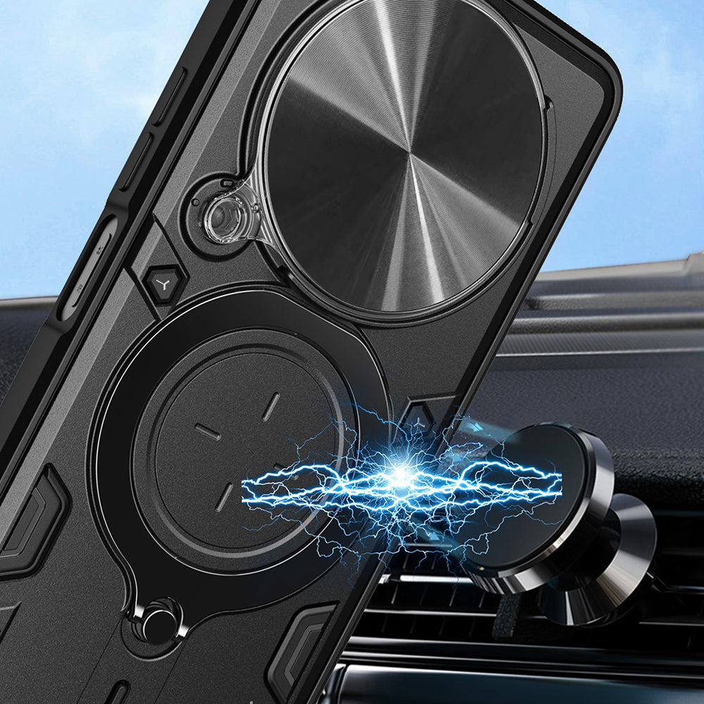 Futrola za Honor Magic8 Pro, Techsuit, CamGuard Pro, Zlatno Roza