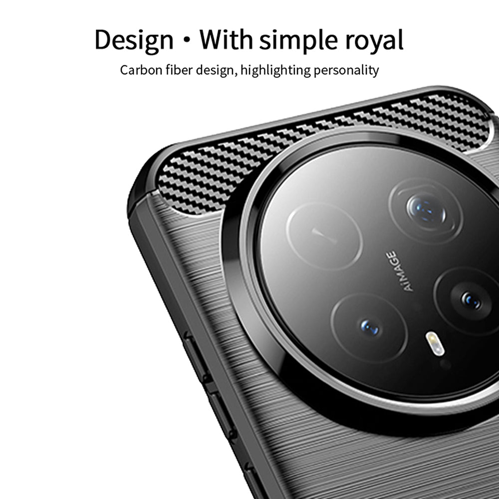 Futrola za Honor Magic8 Pro, Techsuit, Karbon, Crna