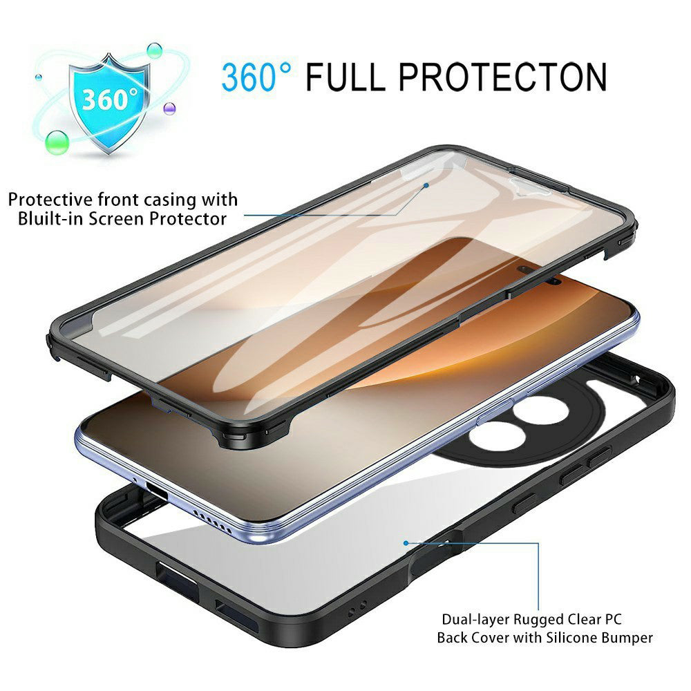 Futrola za Honor Magic8 Pro, Techsuit, ColorVerse 360, Ljubičasta