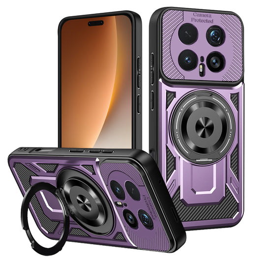 Futrola za Honor Magic8 Pro, Techsuit, RuggedCam, Ljubičasta
