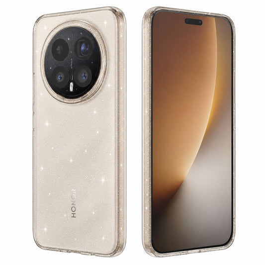 Maska za Honor Magic8 Pro, Techsuit, SparkleSkin, Prozirna