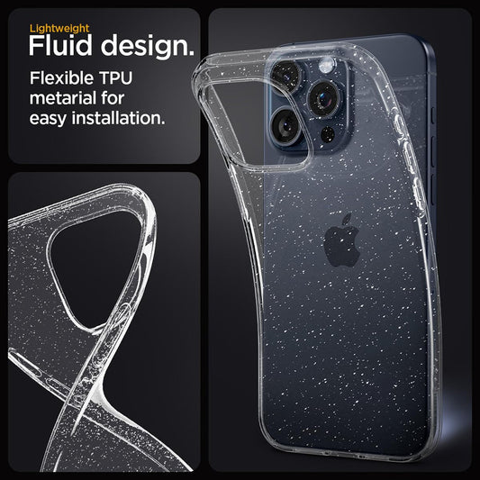 Maska za Honor Magic8 Pro, Techsuit, SparkleSkin, Prozirna