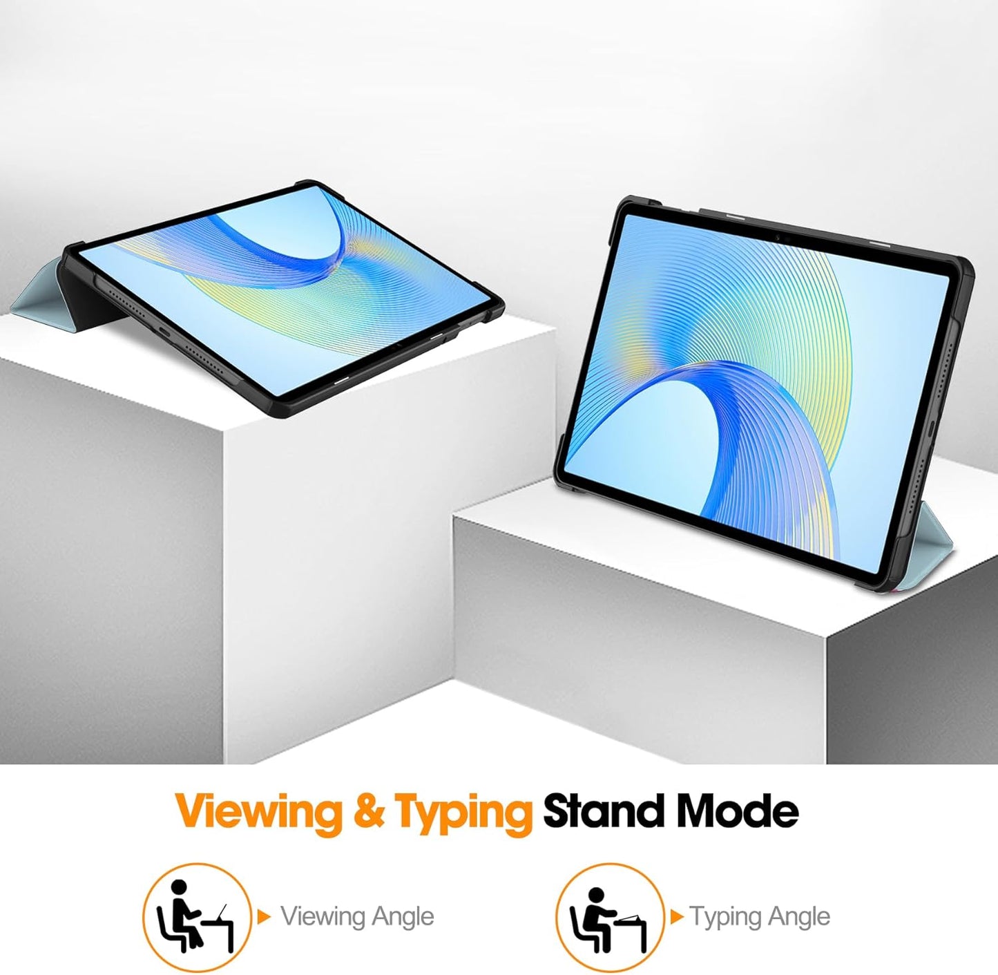 Futrola za Honor Pad X8a, Techsuit, FoldPro Unicorn, Višebojna