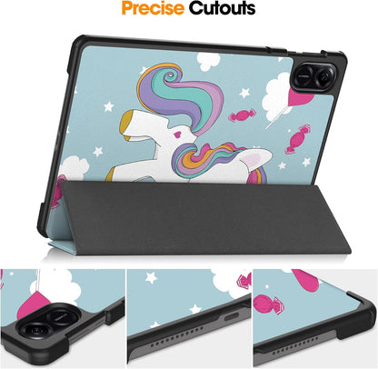 Futrola za Honor Pad X8a, Techsuit, FoldPro Unicorn, Višebojna