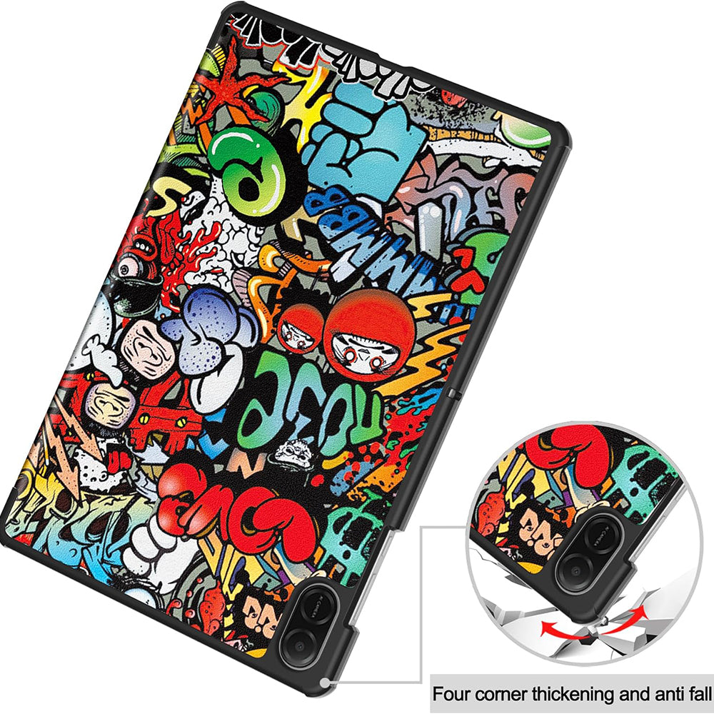 Futrola za Honor Pad X8a, Techsuit, FoldPro Urban Vibe, Višebojna