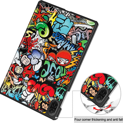 Futrola za Honor Pad X8a, Techsuit, FoldPro Urban Vibe, Višebojna