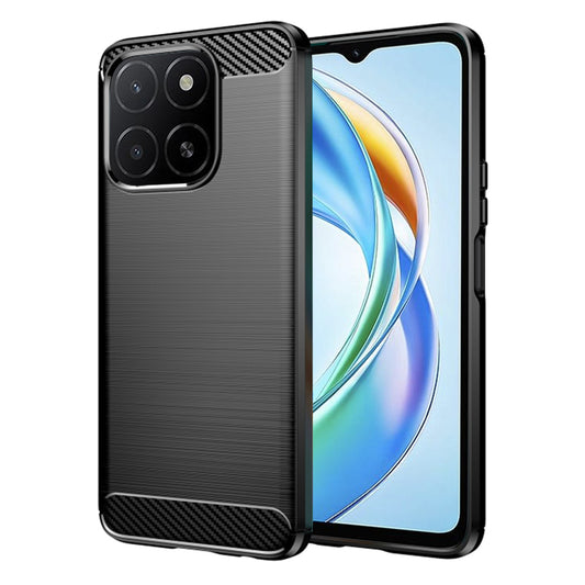 Maska za Honor X5b, Techsuit, Karbon, Crna