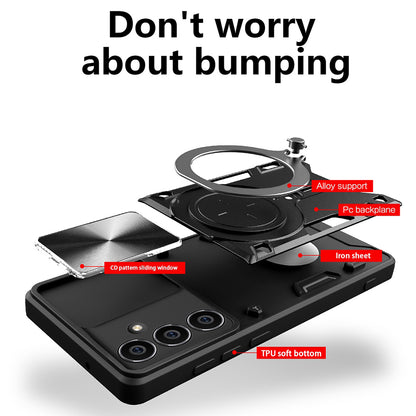 Futrola za Honor X5c Plus, Techsuit, CamGuard Pro, Crvena