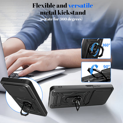 Futrola za Honor X5c Plus, Techsuit, CamShield, Zelena