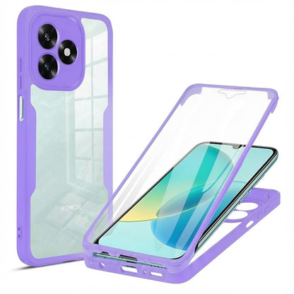 Futrola za Honor X5c Plus, Techsuit, ColorVerse 360, Ljubičasta