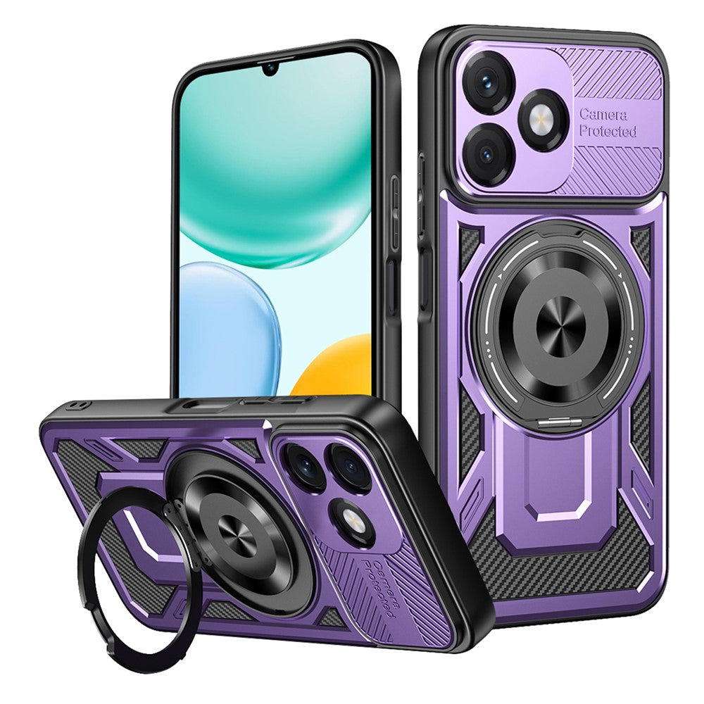 Futrola za Honor X5c Plus, Techsuit, RuggedCam, Ljubičasta