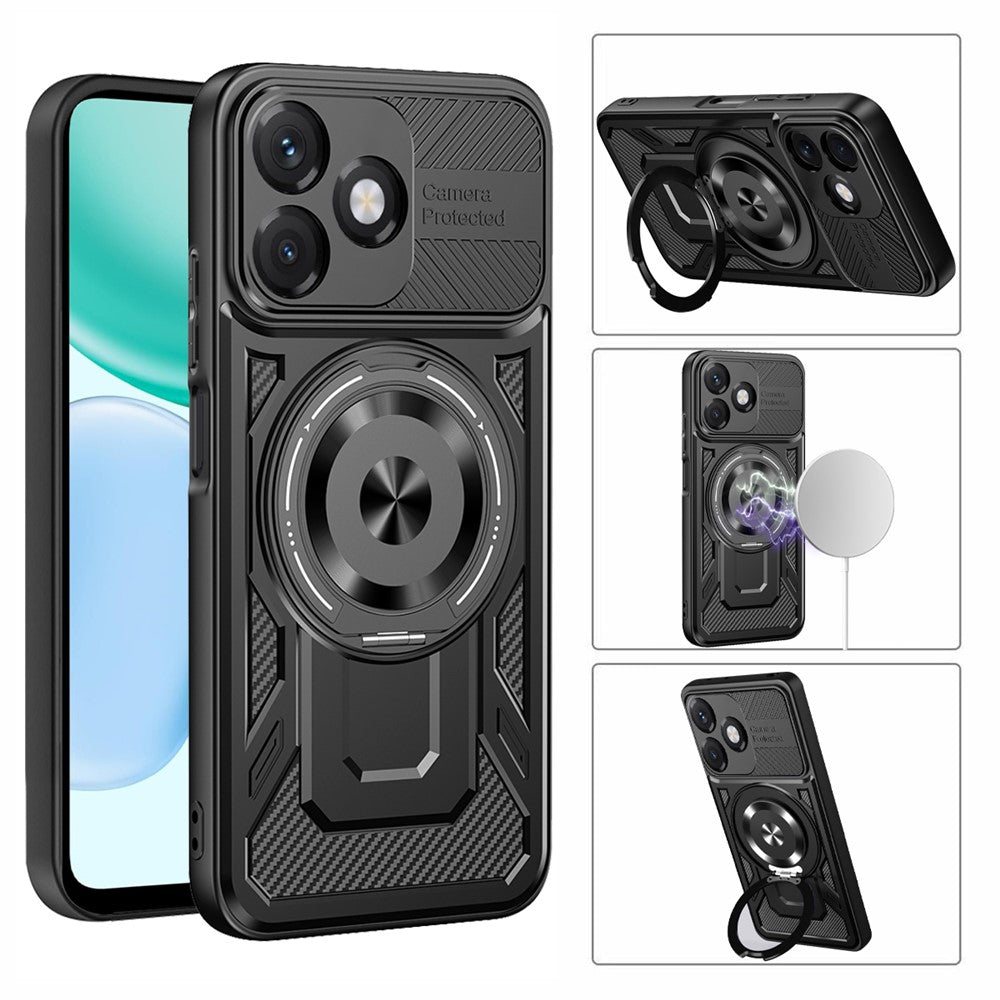 Futrola za Honor X5c Plus, Techsuit, RuggedCam, Ljubičasta
