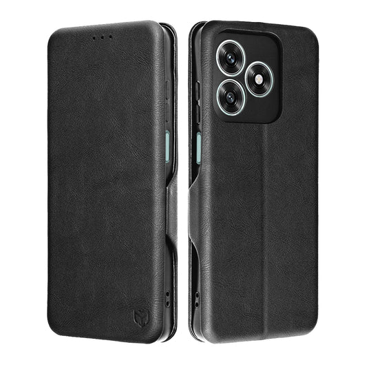 Futrola za Honor X5c Plus, Techsuit, Safe Wallet Plus, Crna