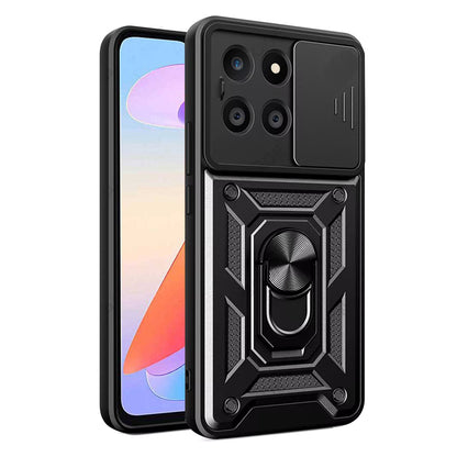 Maska za Honor X6a, Techsuit, CamShield, Crna