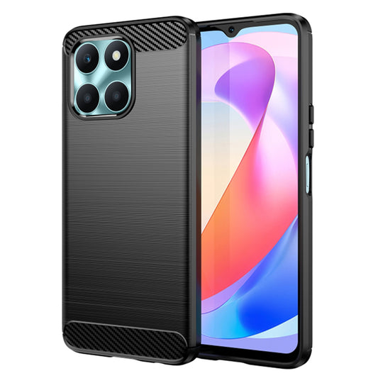 Maska za Honor X6a, Techsuit, Karbon, Crna