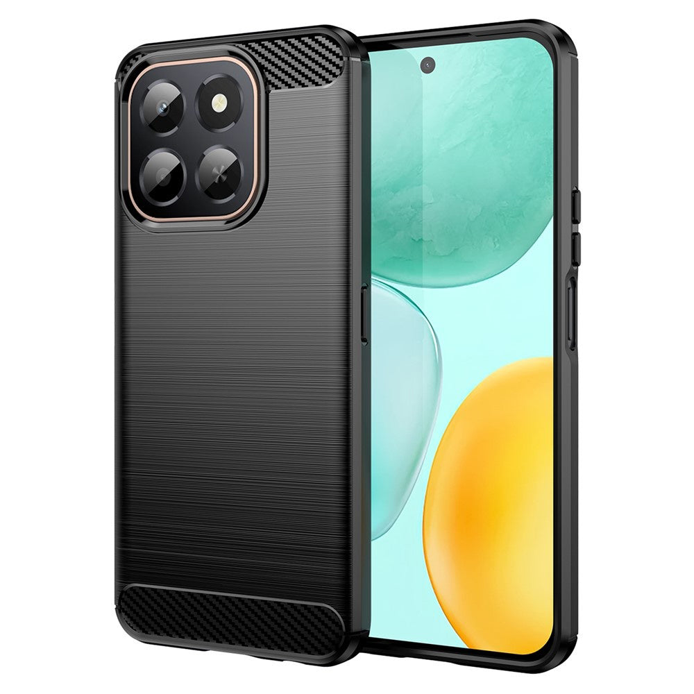 Maska za Honor X6c, Techsuit, Karbon, Crna