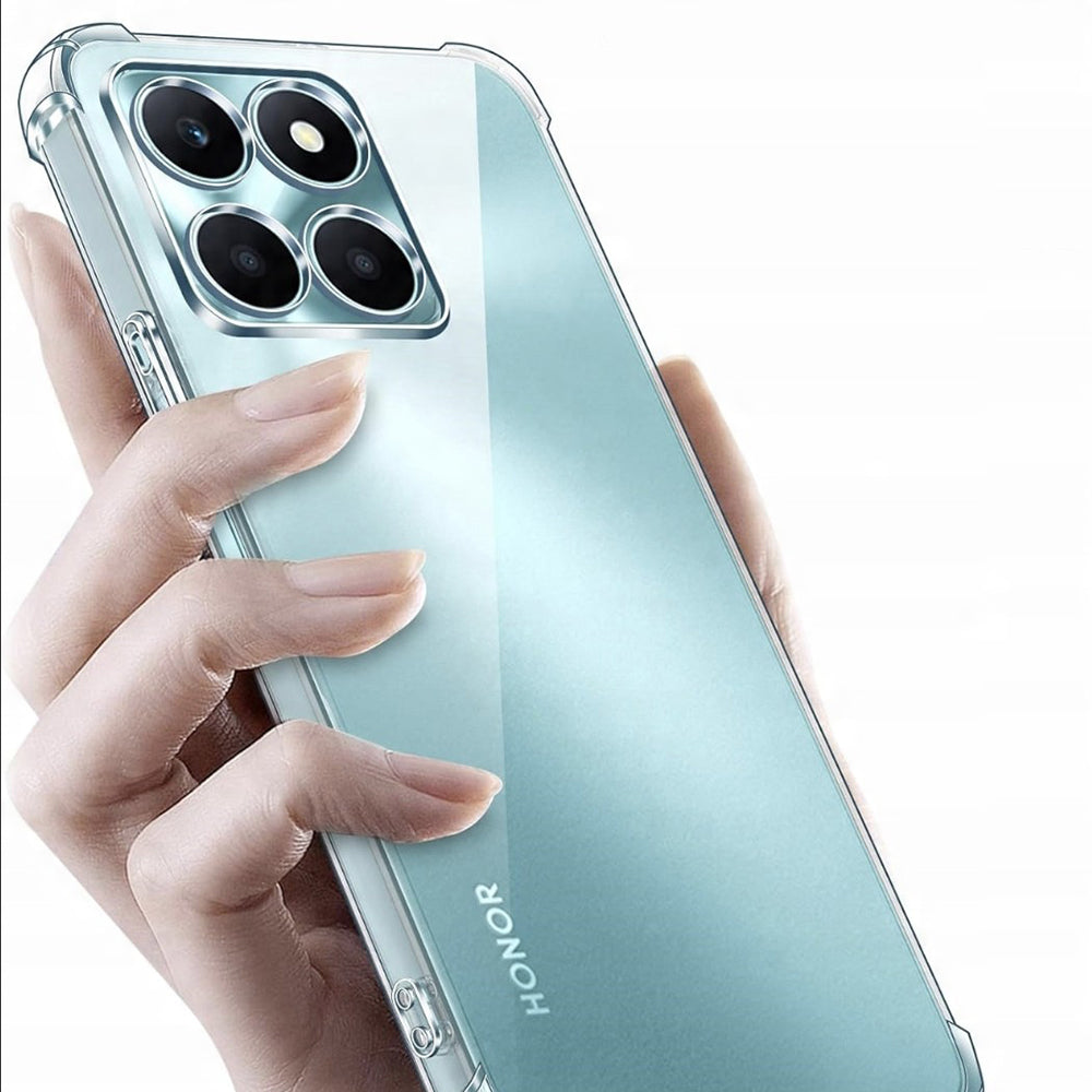 Maska za Honor X6c, Techsuit, Shockproof Clear, Prozirna