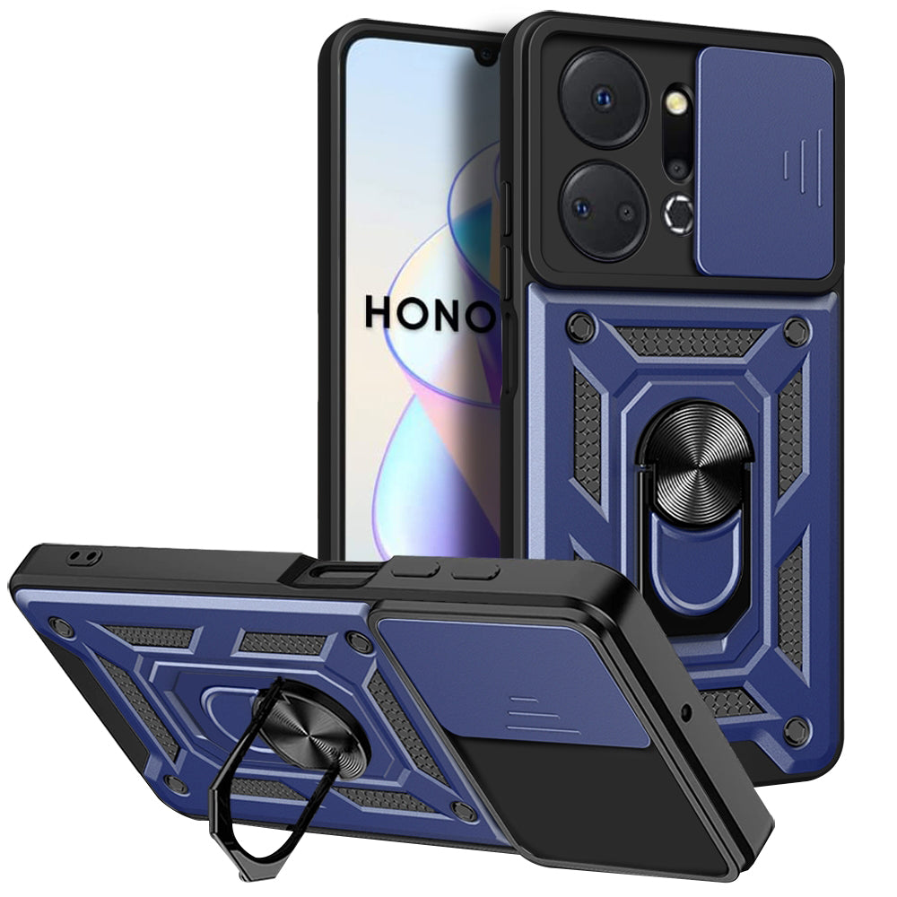 Futrola za Honor X7a, Techsuit, CamShield, Plava
