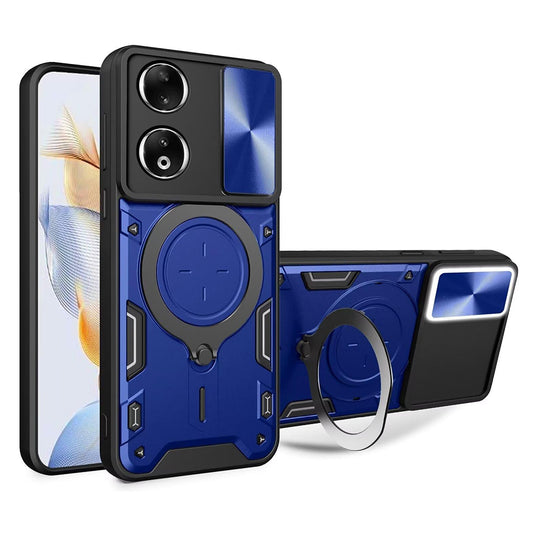 Maska za Honor X7b 5G / 90 Smart / X7b 4G, Techsuit, CamGuard Pro, Plava