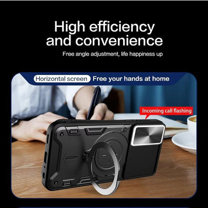Maska za Honor X7b 5G / 90 Smart / X7b 4G, Techsuit, CamGuard Pro, Crna