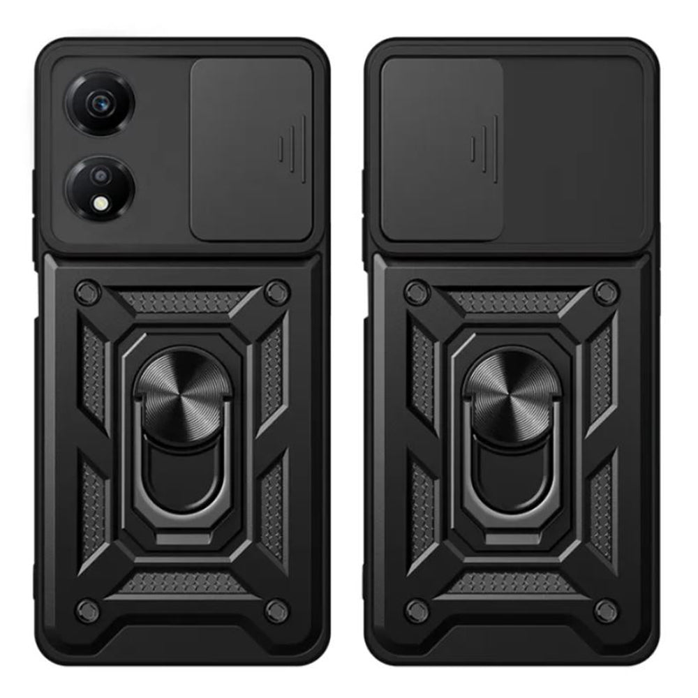 Maska za Honor X7b 5G / 90 Smart / X7b 4G, Techsuit, CamShield, Crna